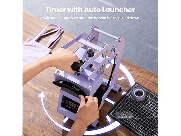 EENOUR VND05904 hat press Purple