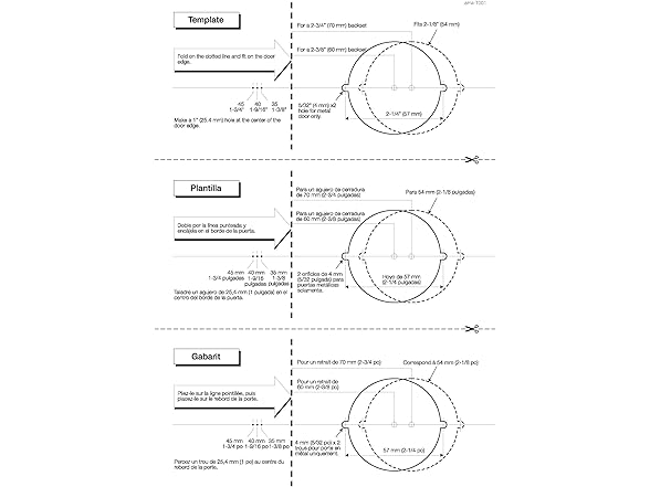 Amazon Basics Madison Lever Privacy 6pk