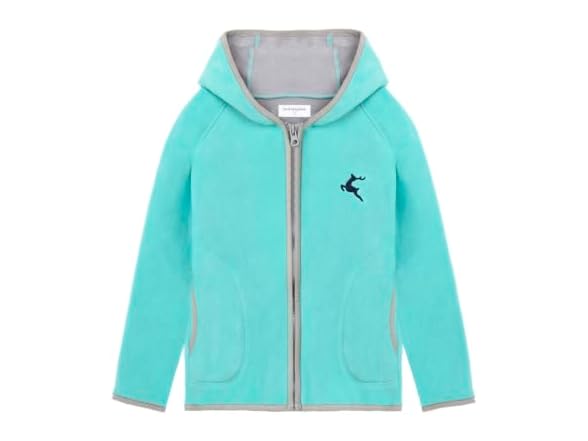 LittleSpring Boys (6) Little Full Zip Girl Jacket
