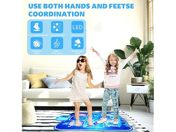 Frozen Girls Electronic Dance Pad