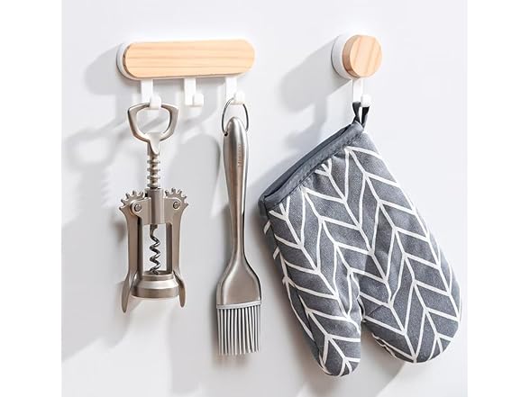 White Coat Hook to Single Towel/Robe Clothes,Hook