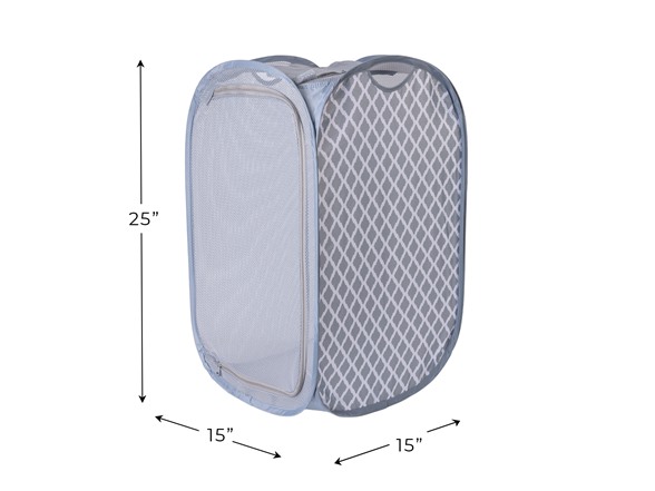 Smart Design Pop Up Flip Hamper