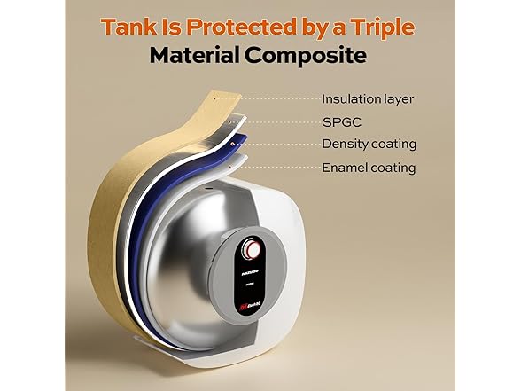 8.0 Gallon Mini Tank Water Heater