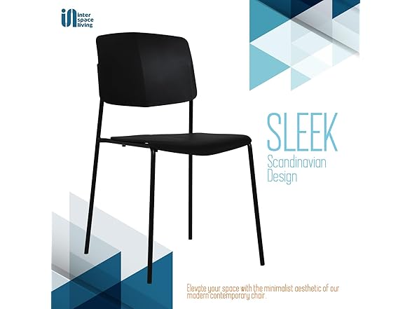 Zuho II Modern Stackable Chair (2Pk)