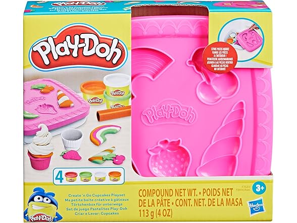 Play-Doh Create ‘n Go Cupcakes Playset