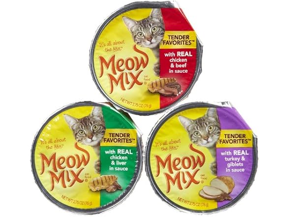 Meow Mix Market Select Cat Food, 12-Cups