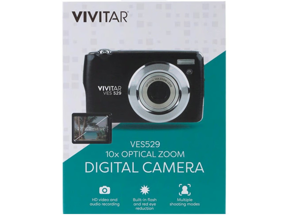 Vivitar - VES529 16mp Digital Camera (Refurbished - Brown Box)