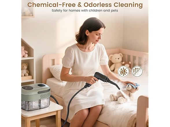 Granarbol 2500W Pressurized Steam Cleaner