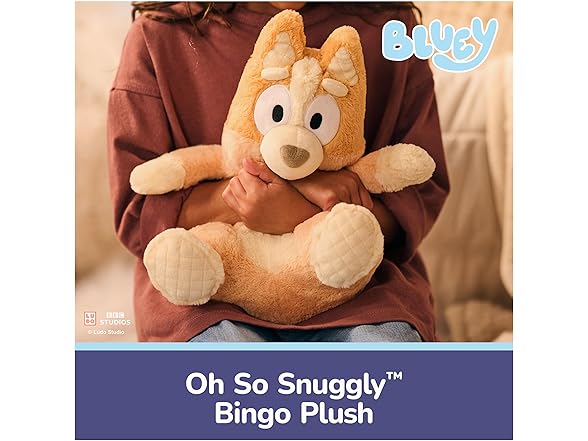 GUND Official Bingo Oh So Snuggly Plush
