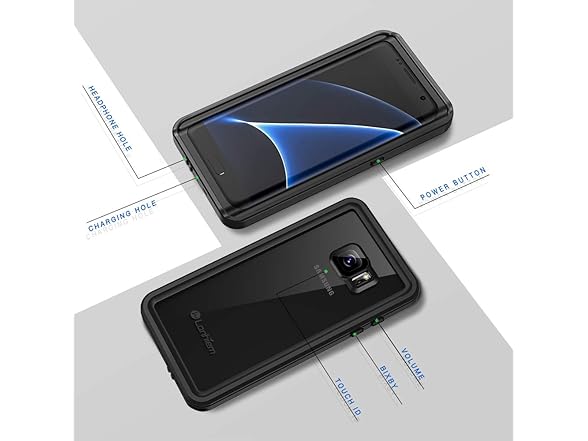 Lanhiem Galaxy S25 Waterproof Case