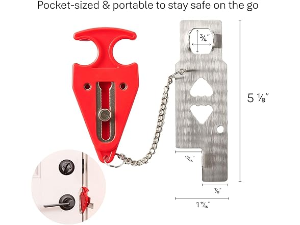 Master Lock Portable Door Lock