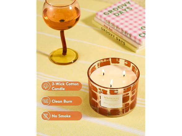 M&SENSE Jar Candle for Coffee Lover