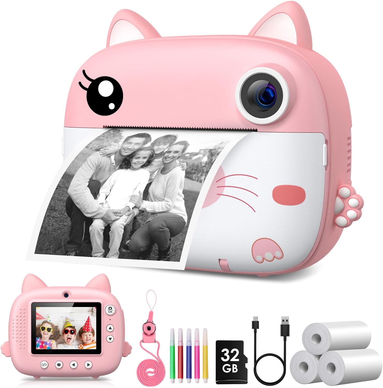 Kids mini instant camera kit - Gallery 10
