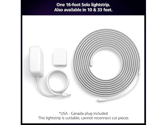 Philips Hue Indoor 16 Ft Smart LED Solo Lightstrip Kit