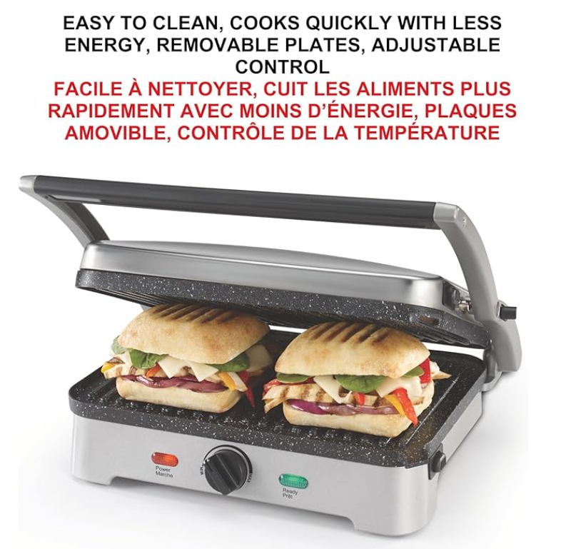 (NEW) StarFrit Heritage The Rock Panini Press - Gallery 7