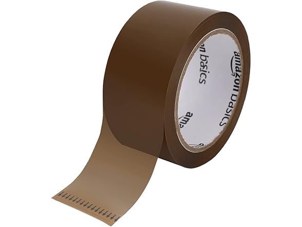 Amazon Basics Packaging Tape, (6-Roll)