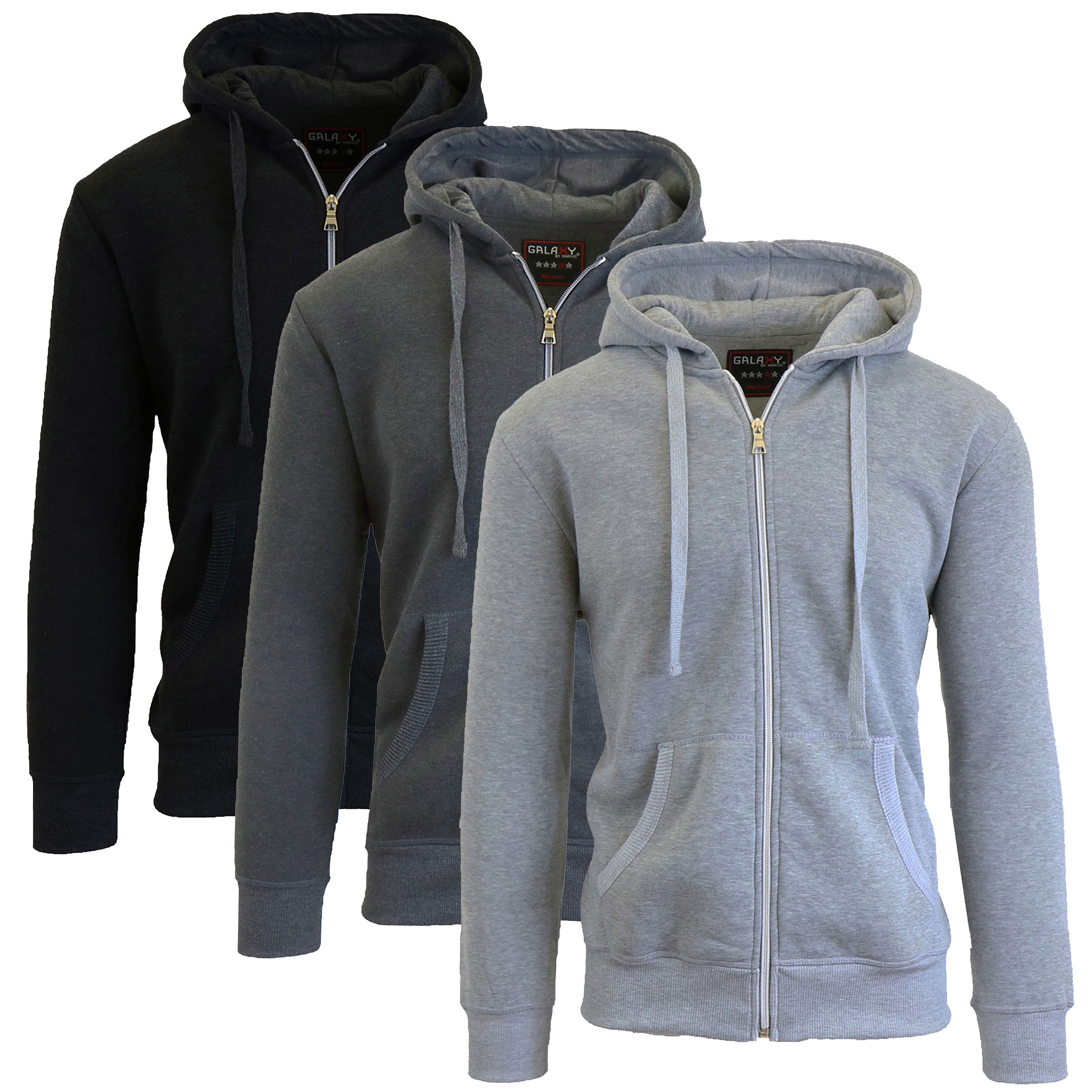 Boys Fleece-Lined Zip Sweater Hoodie - Gallery 27