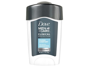 $4.99, Was $8.9854, 44% Off! DOVE MEN + CARE Clinical Protection Antiperspirant dealfomo