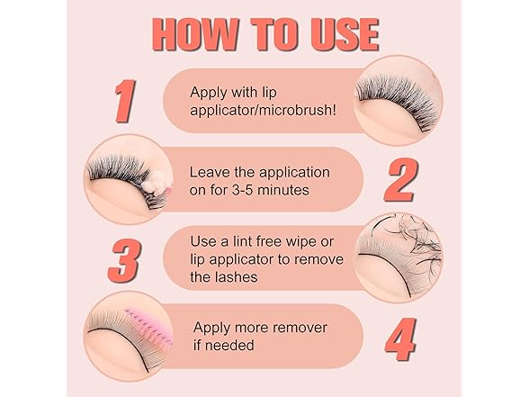HAICHER Eyelash Extension Remover Cream