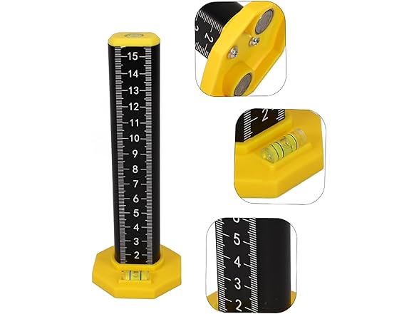Generic CON-57 4Pcs Ceiling and Floor Tile Ruler