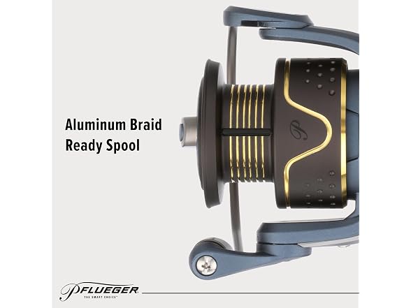 Pflueger President 6'6" Spinning Combo, 2-Piece