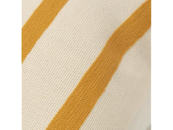 Rizzy Home 20X20 Cotton Stripe Yellow