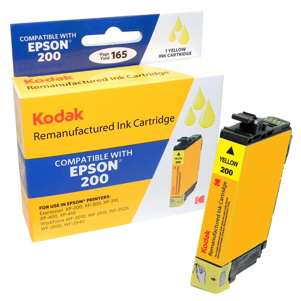 Compatible Epson 200 Ink Cartridge Combo Pack (Black, Cyan, Yellow, Magenta) - Gallery 10