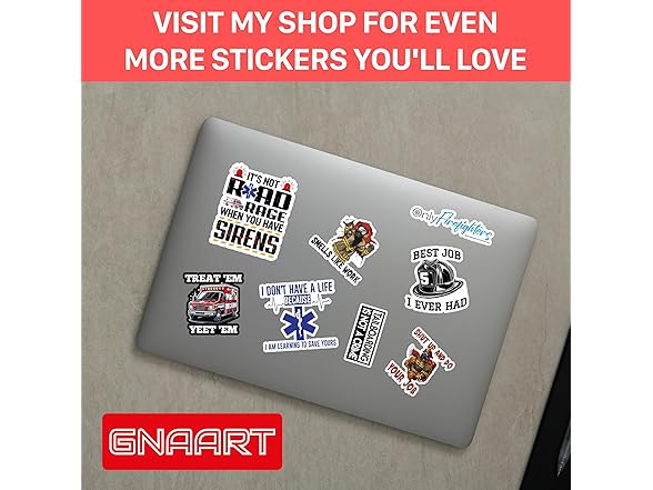 GNAART I'd Hike That ,Nature Stickers