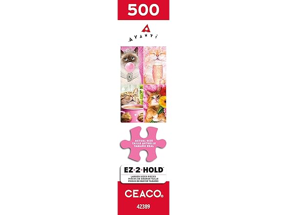 Ceaco - Avanti Cat Fancies - 500 Piece Puzzle