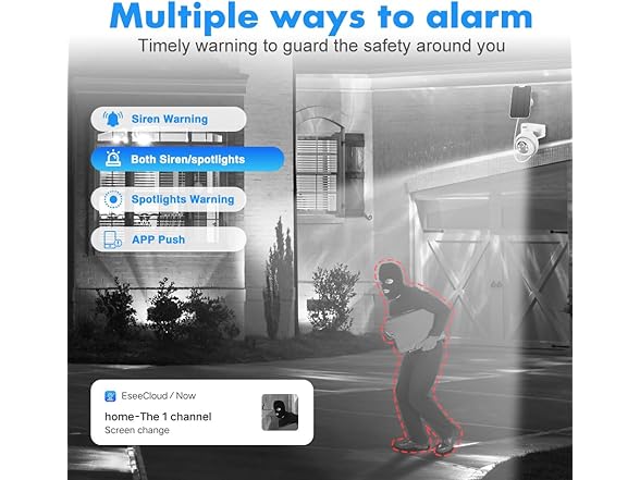MMQ 4MP PTZ Solar Security Camera
