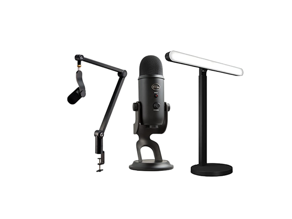 Microphones and Podcasting Accessories