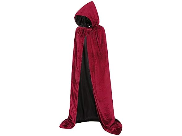 Reversible - Burgundy Velvet and Black Satin