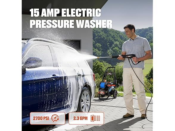 2700 PSI Electric Pressure Washer