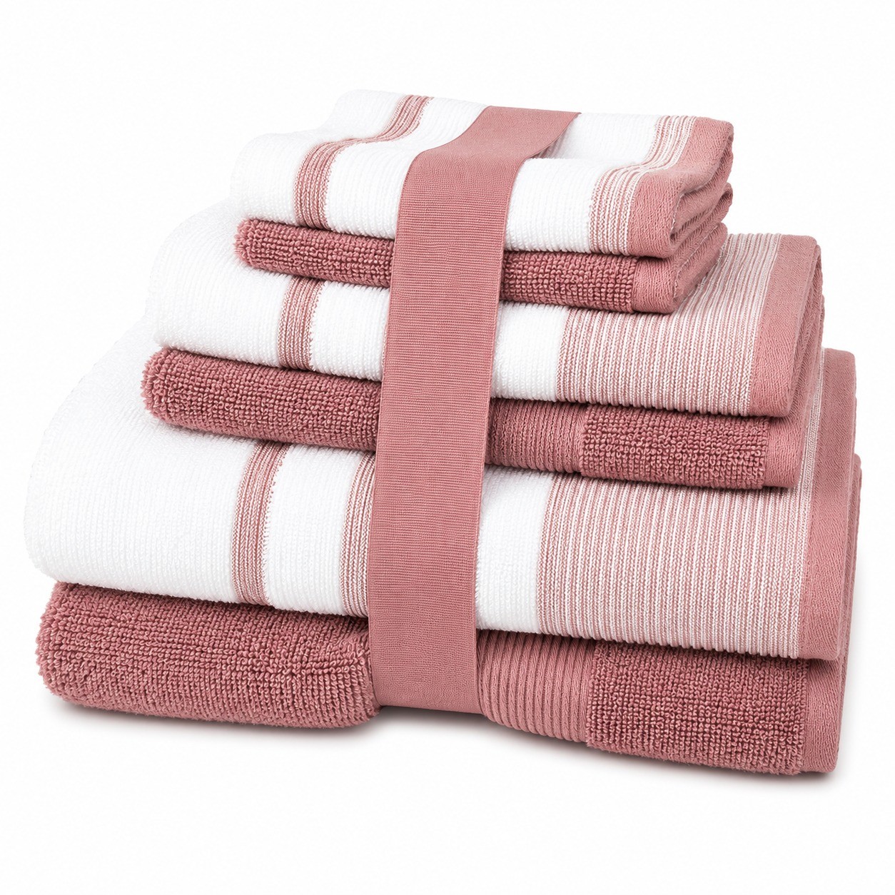 6-Piece or 12-Piece 2Tone Towel Sets - Gallery 14