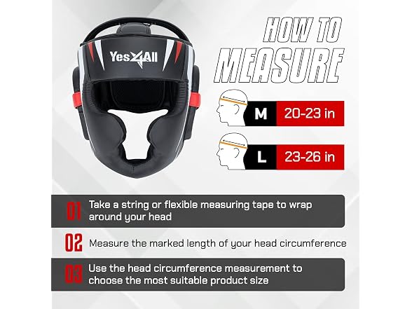 Yes4All Full Face Boxing Headgear