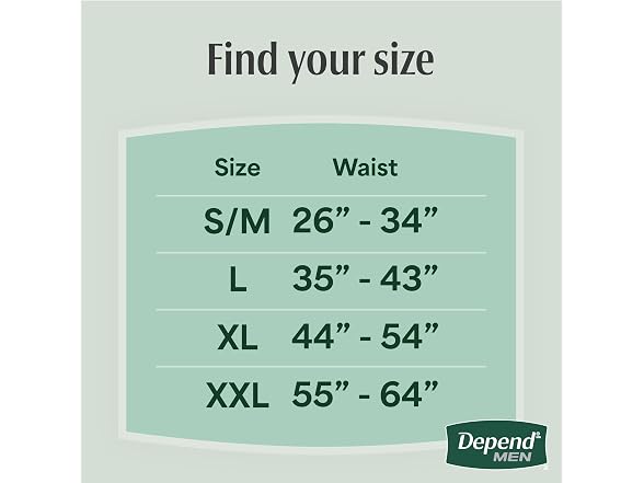 Depend | Fresh Protection Adult 44 Count