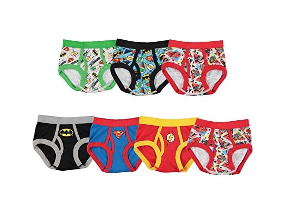DC Comics 100% Cotton Briefs with Prints