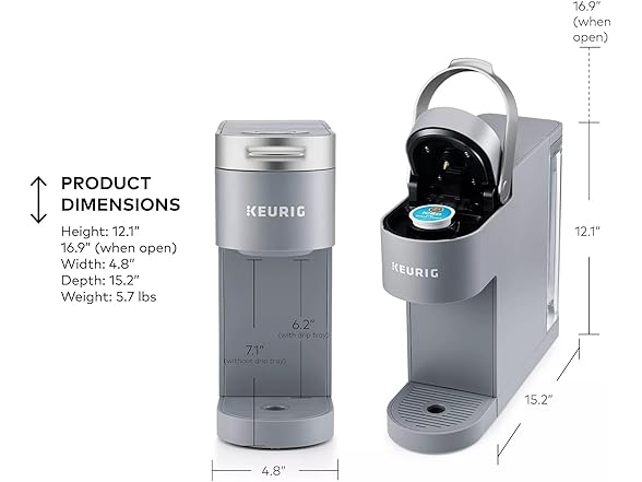 Keurig KIPK900FAGY Keurig K-Iced Plus Single-Serv