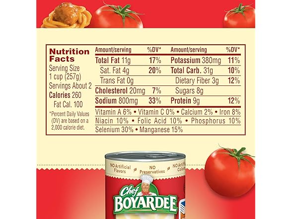 Chef Boyardee Spaghetti and Meatballs, 14.5 oz