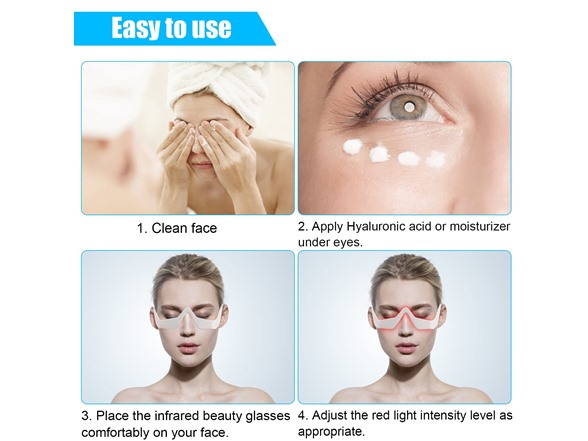 LitePow  Red Light Therapy Glasses