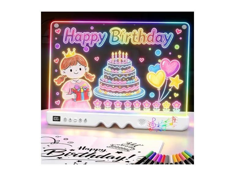 16in LED Drawing Board with Music & Lights