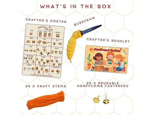 BuzzySaw Cardboard Crafter Set