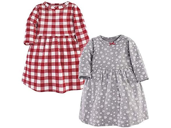 Hudson Baby Girls Baby Cotton Dresses