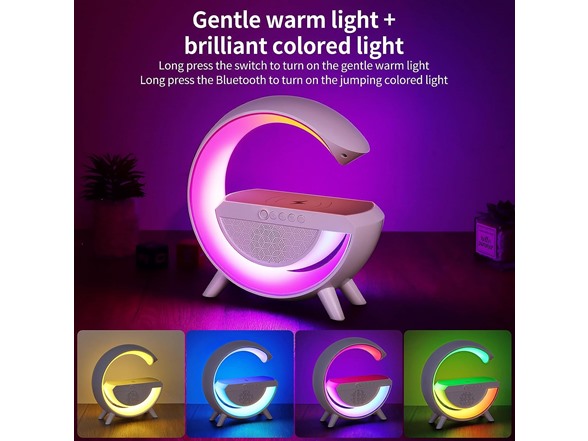 Bluetooth Speaker w/LED Light Show