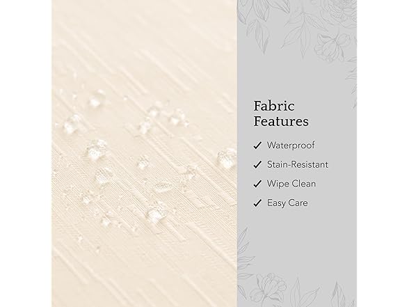 Elrene Ivory 90" Round Tablecloth