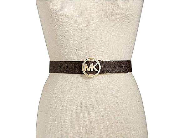 Michael Kors (M) Mk Signature Monogram Belt