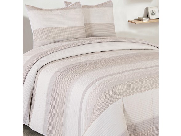 ZEST Home 3 Piece Fashion Quilt Set