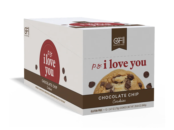 (12ct) Soft-baked Chocolate Chip Gluten-free Cookies
