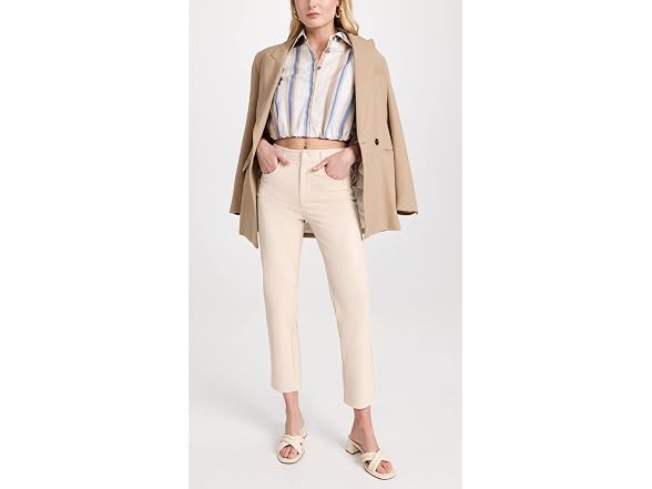 PAIGE Women (30) PAIGE Stella Jeans Ecru Off White