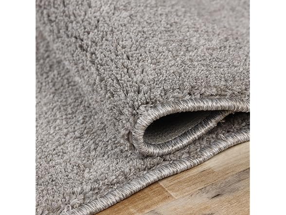 Superior California Shag Solid Fluffy Plush Area Rug (Your Choice)